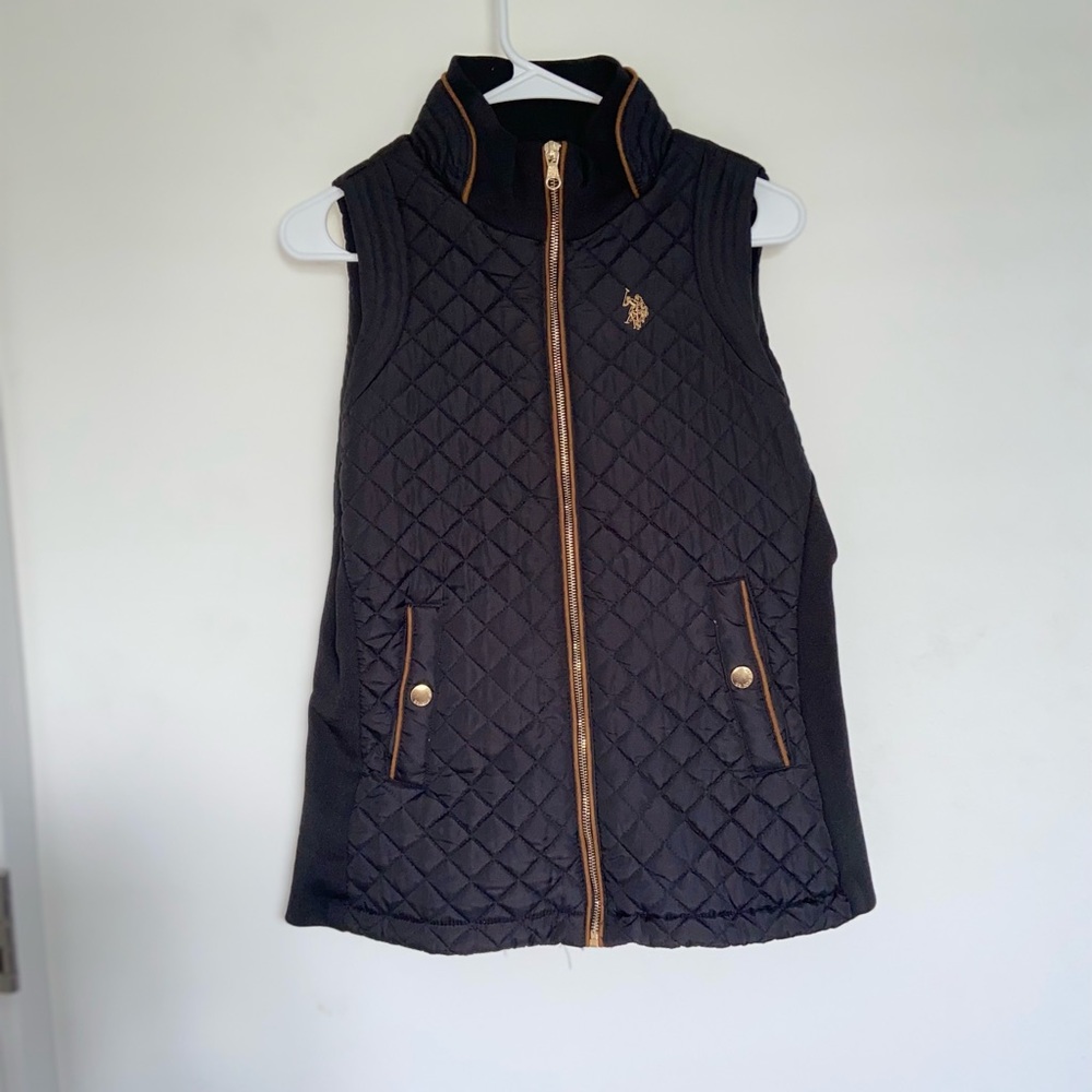 U.S. Polo ASSN, black, size S.